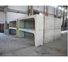 Лоток железобетонный Л35д-15 по серии 3.006.1-2.87 вып.1