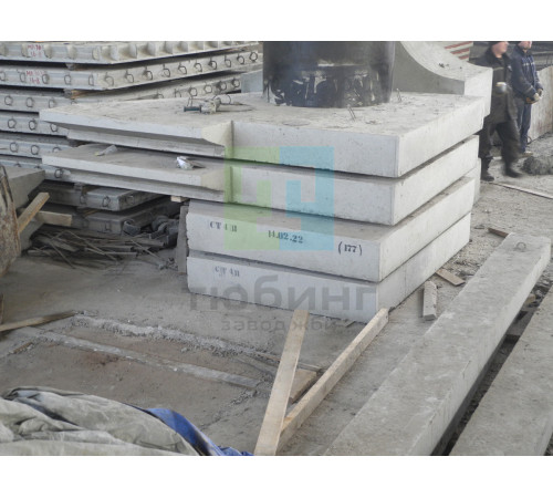Откосное крыло оголовка Блок №58пл по серии 3.501-104, часть 3